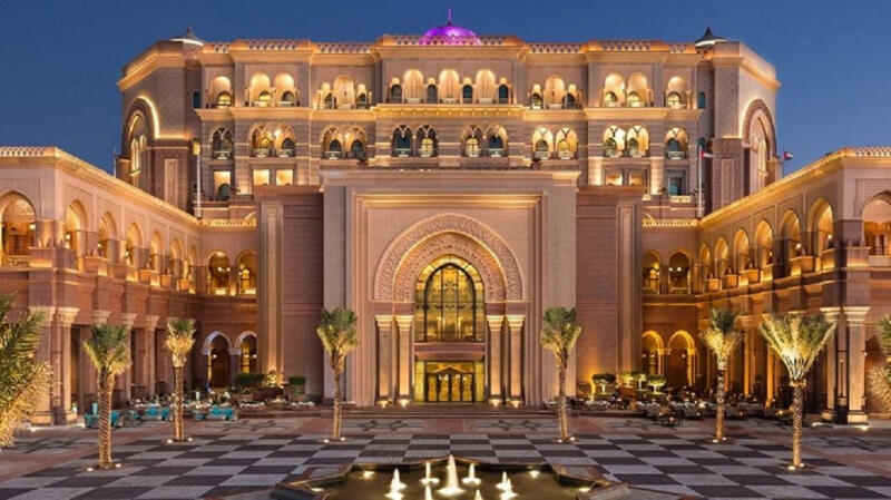 Khách sạn Emirates Palace (3,9 tỷ USD)
