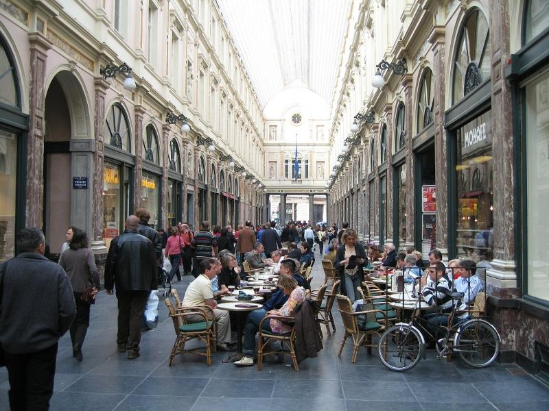Galeries Royales Saint-Hubert - Brussel - Bỉ