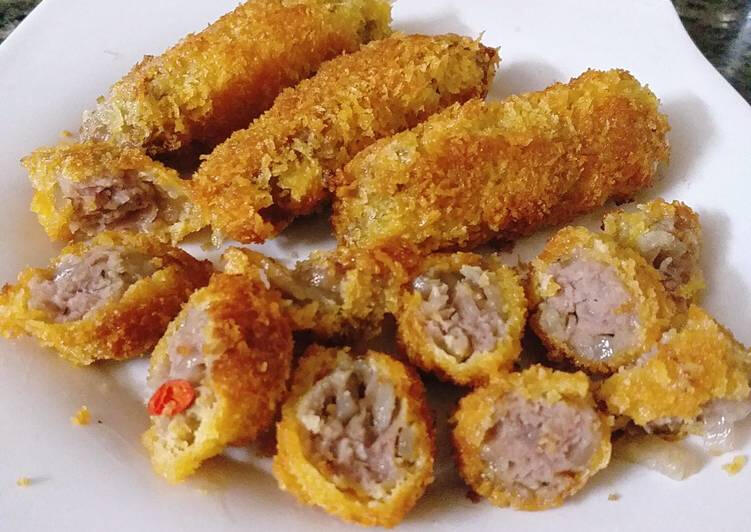 Nem chua rán (Dũng Béo - Nem Nướng Nha Trang, Lẩu & Ốc Nóng)