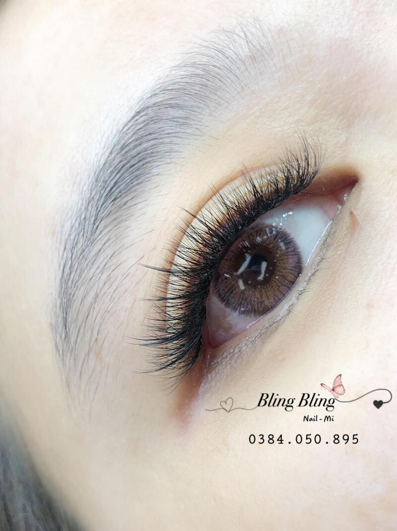 Bling Bling Nail Eyelash