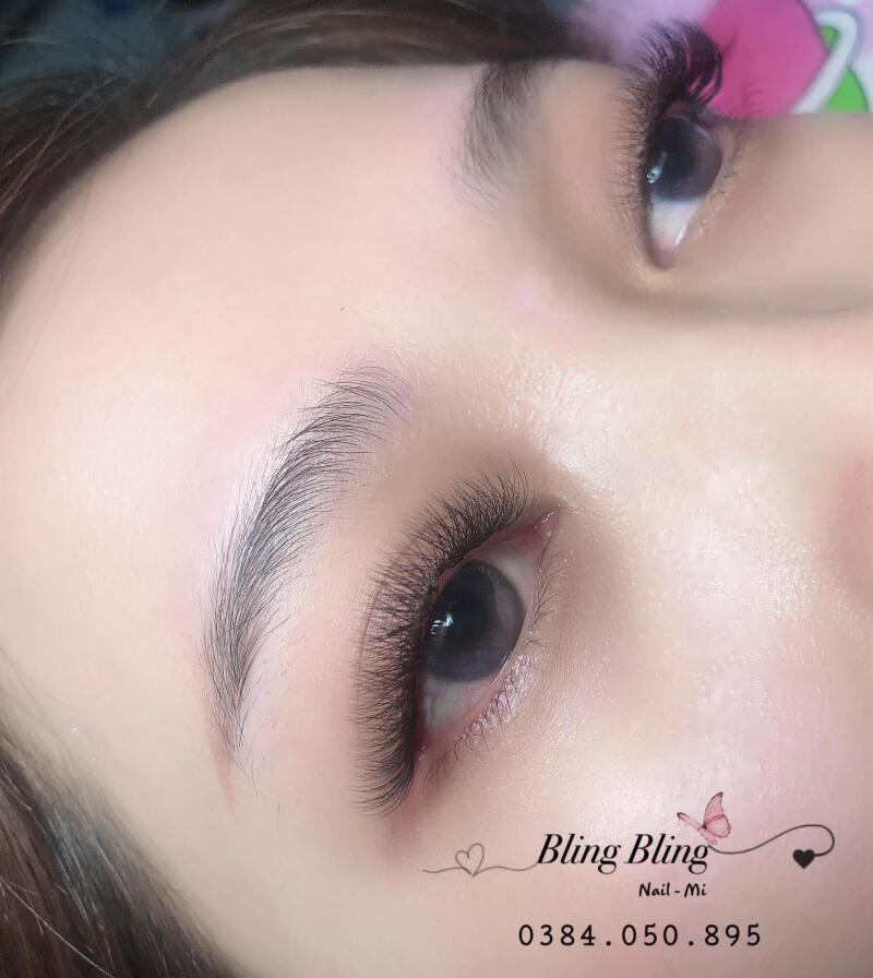 Bling Bling Nail Eyelash