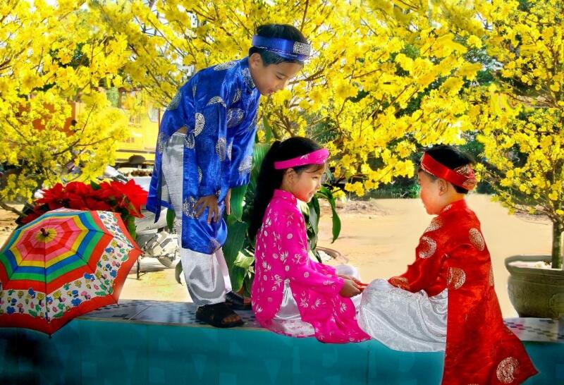 Bài thơ chúc tết cho trẻ mầm non: Xuân sang