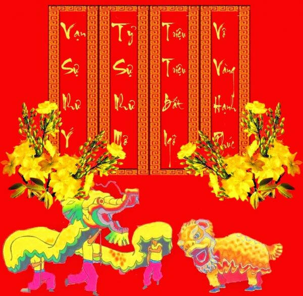 Bài thơ chúc tết cho trẻ mầm non: Con chúc