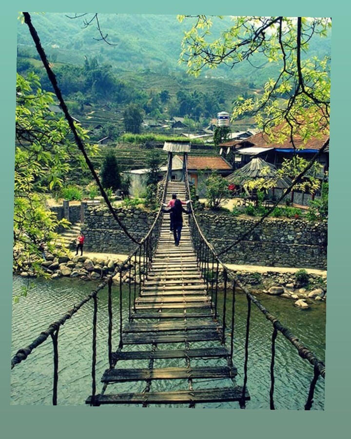 Cầu mây - Tả Van