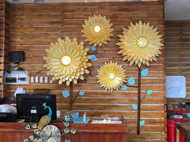 Đèn gỗ trang trí Đà nẵng