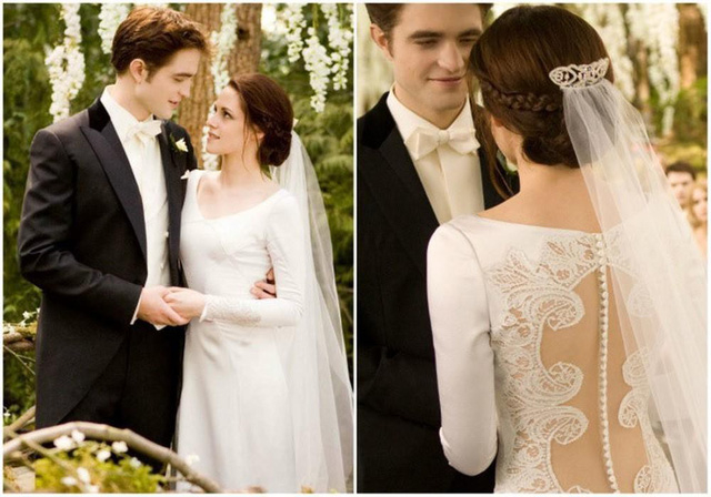 Chiếc váy cưới gây sốt của Bella Swan