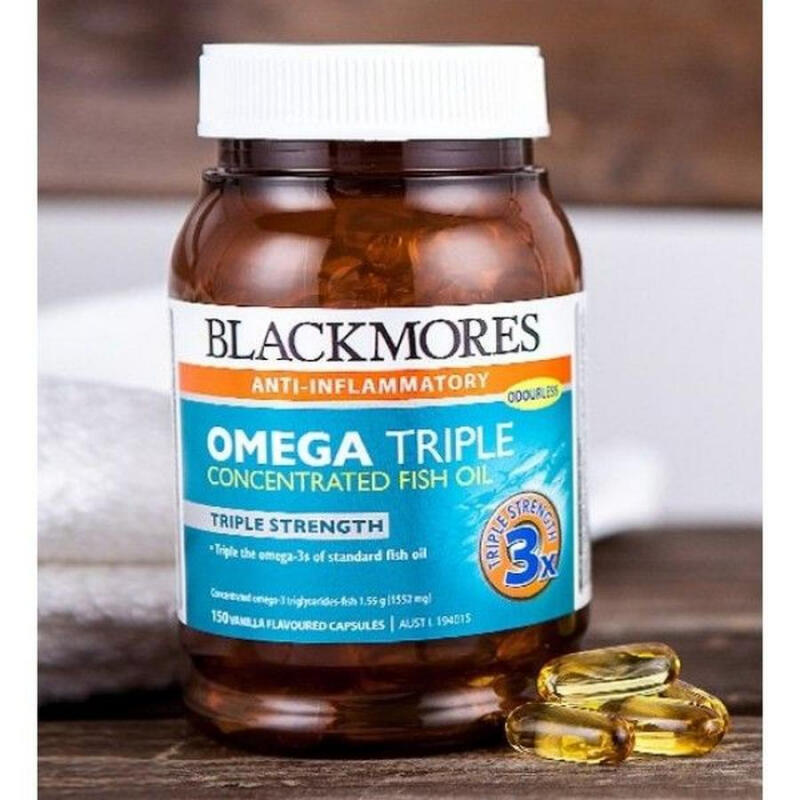 Dầu cá cao cấp của Úc Blackmores Anti-Inflammatory Omega Triple
