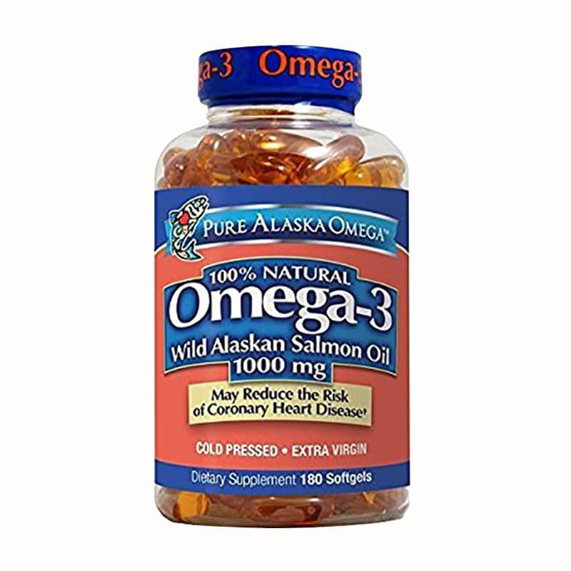 Viên dầu cá hồi Pure Alaska Omega Wild Salmon Oil 1000mg
