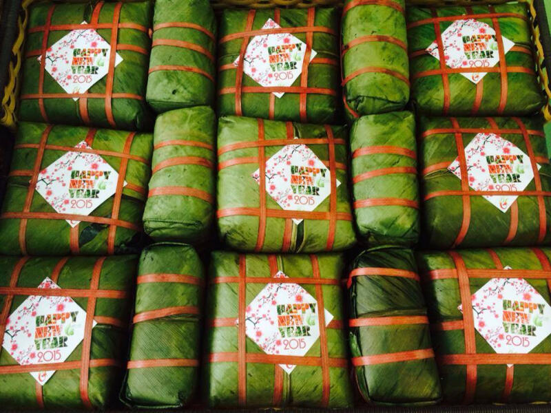 Bánh chưng Bờ Đậu.