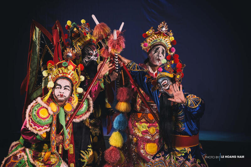 Nhà hát tuồng Nguyễn Hiển Dĩnh biểu diễn chương trình nghệ thuật