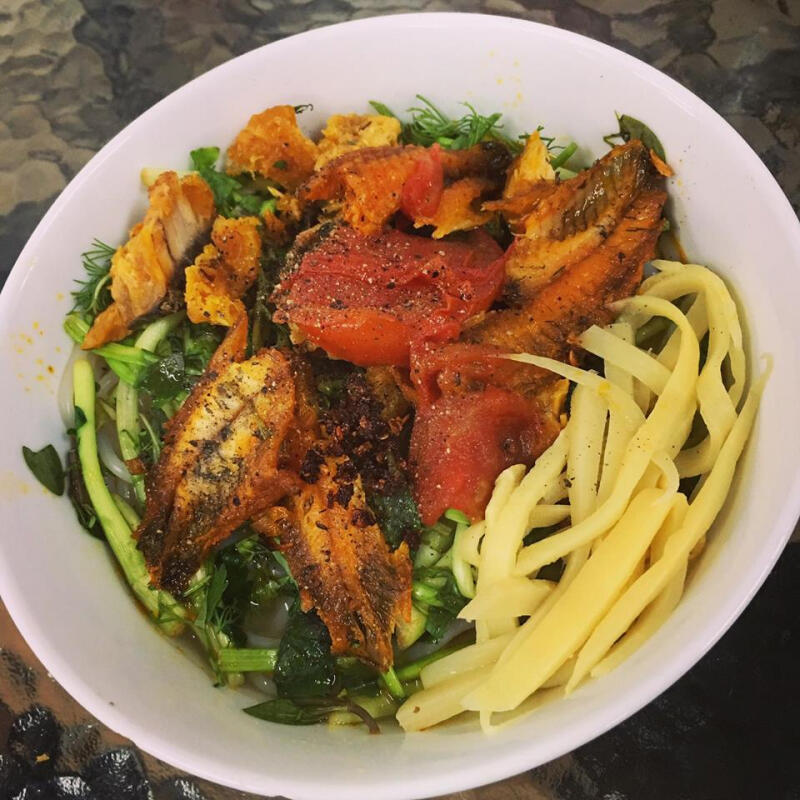 Bún cá cô Liên ở Tạ Quang Bửu