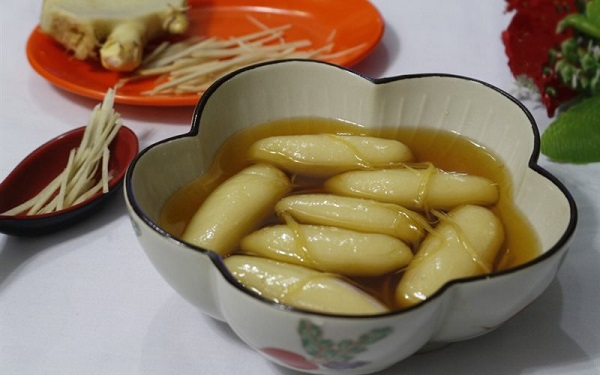 Bánh trùng mật mía Vĩnh Tường