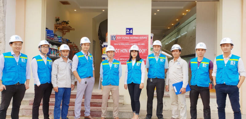 Dịch vụ sơn nhà Hoàng Giang