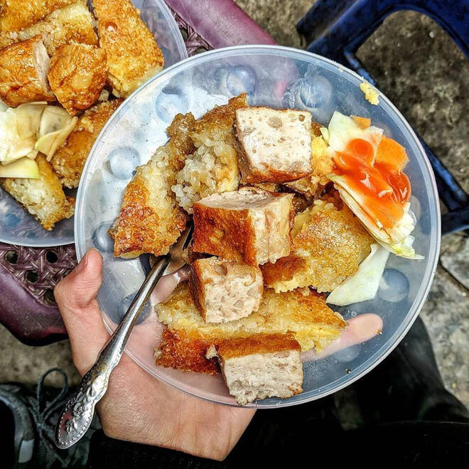 Bánh chưng rán 26 Cầu Đông