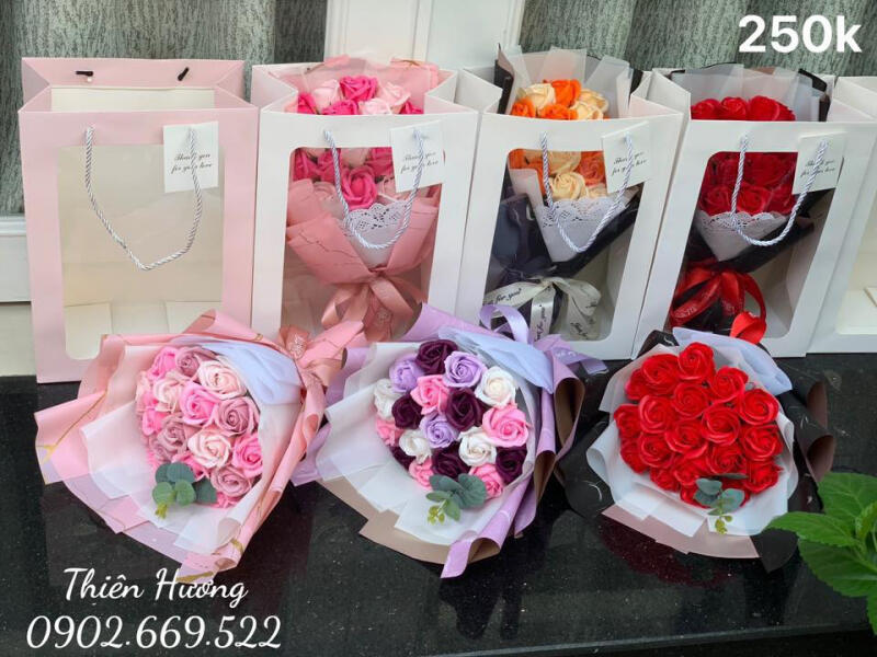 Hoa sáp Thiên Hương - Thế giới quà tặng cao cấp