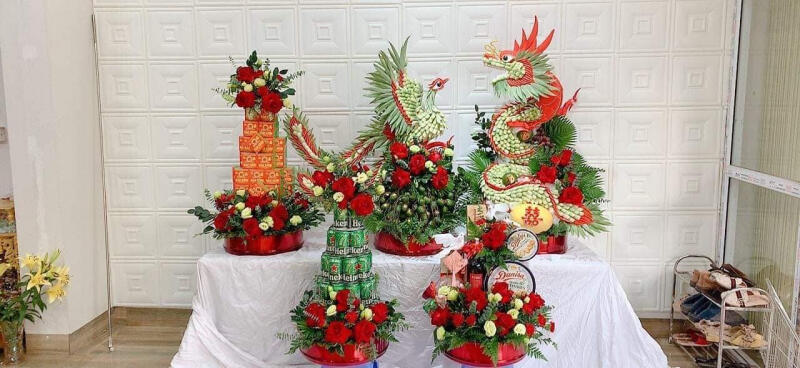 Shop Hoa Tươi Lễ Ăn Hỏi Nhung Lanh