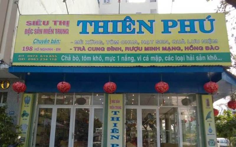 Chuỗi siêu thị đặc sản Thiên Phú