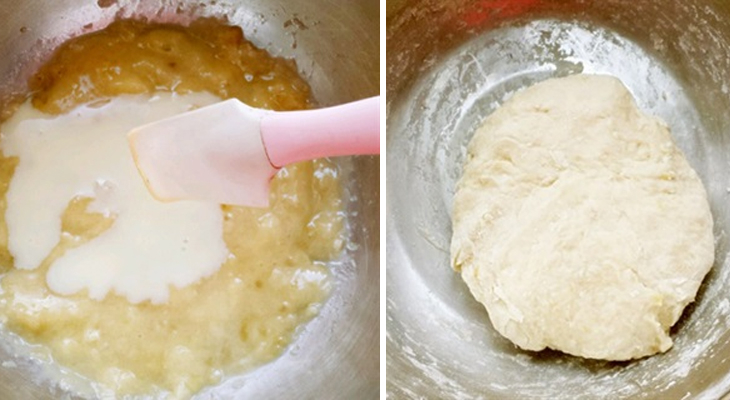 Bánh chuối nhân phô mai