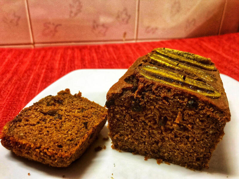 Bánh chuối yến mạch cacao