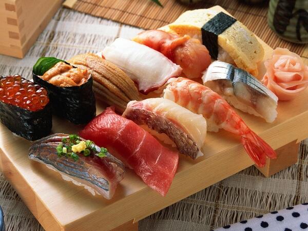 Người Nhật rất thích sushi