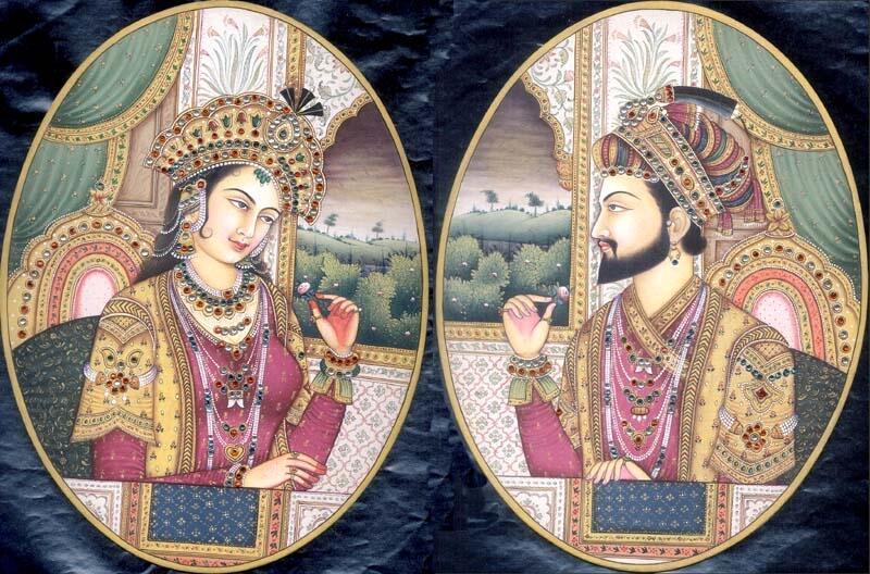 Shah Jahan và Mumtaz Mahal