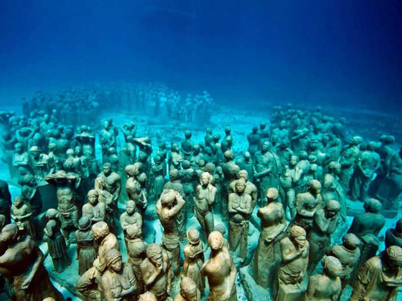Bảo tàng dưới nước MUSA - Cancun, Mexico