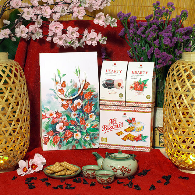 Quà tết thảo mộc Hibiscus